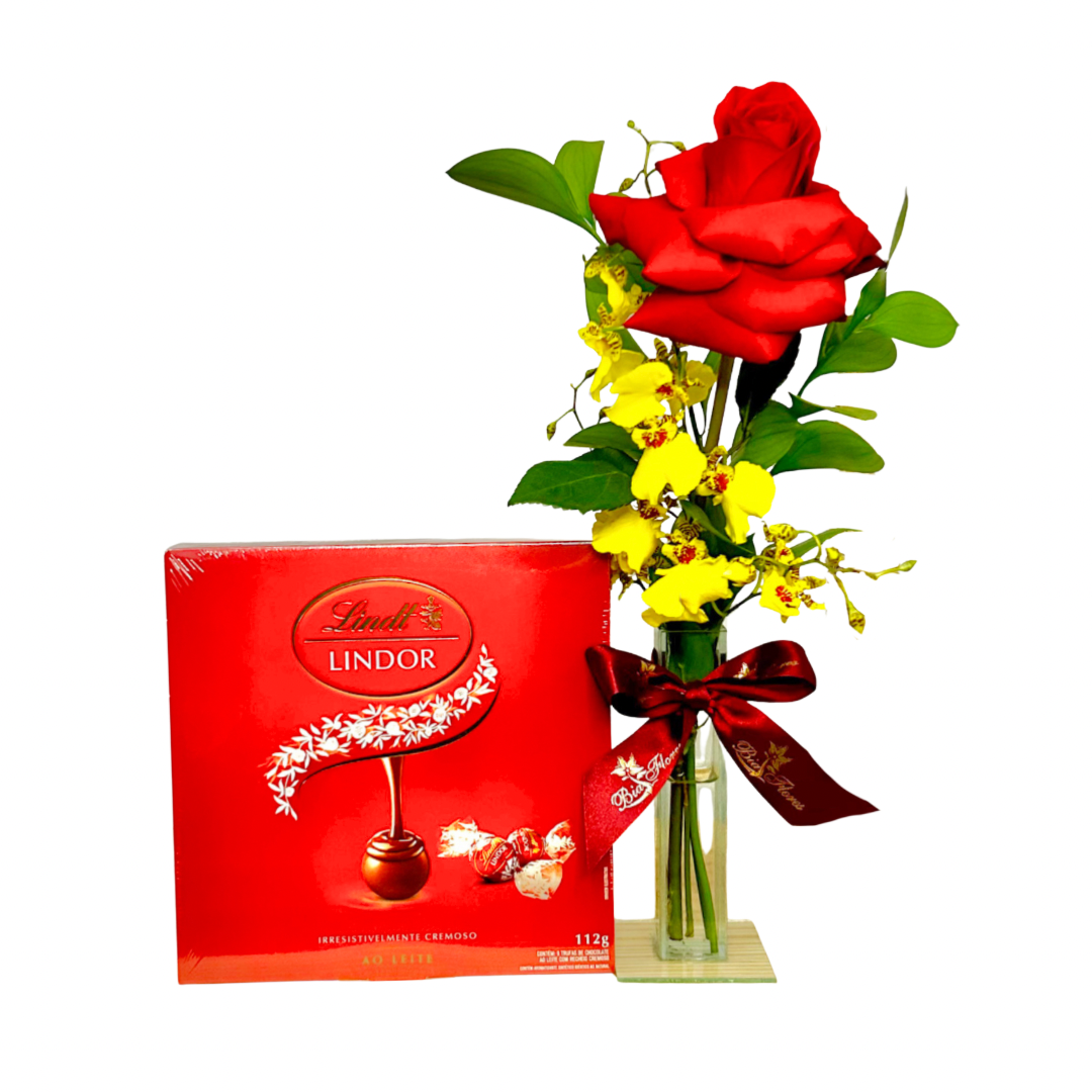 Rosa Colombiana com Lindt